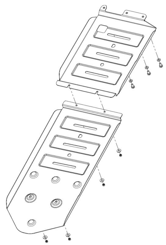 Fuel tank guard Sheriff 28.4139 for Haval H9