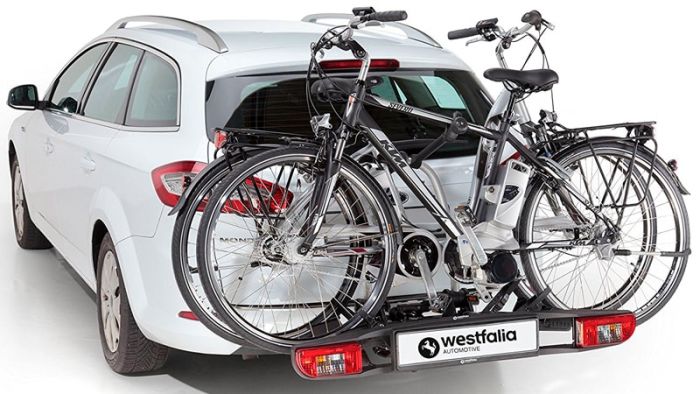 Bicycle rack for tow bar WESTFALIA 350036600001 BC 60