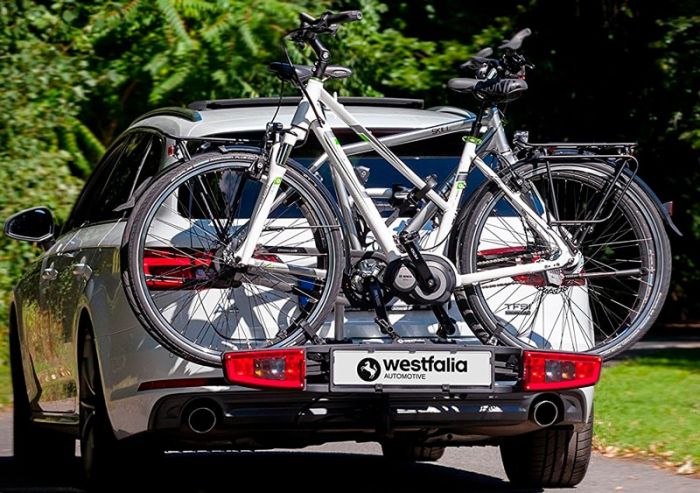 Tow bar bike rack WESTFALIA 350050600001 Bikelander Led