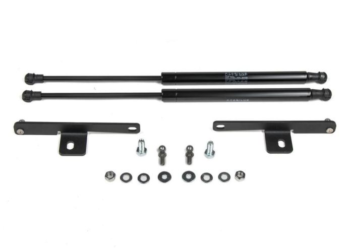 Hood shock absorbers Mitsubishi L200 from 2015 to 2018, set of 2 pcs., Rival