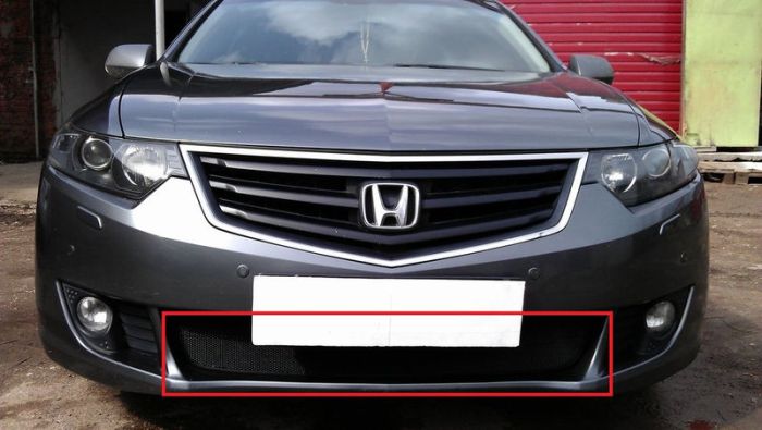 Honda Accord Radiator Mesh 2008 to 2011, Black, Standard, AllEst