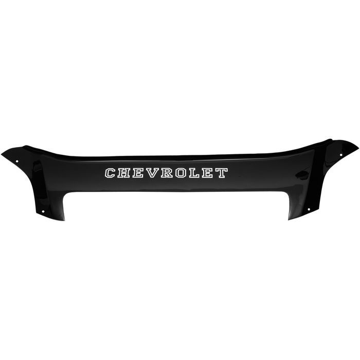 Hood deflector Chevrolet Aveo from 2003 to 2007, with lettering, black, hardware included, Rein