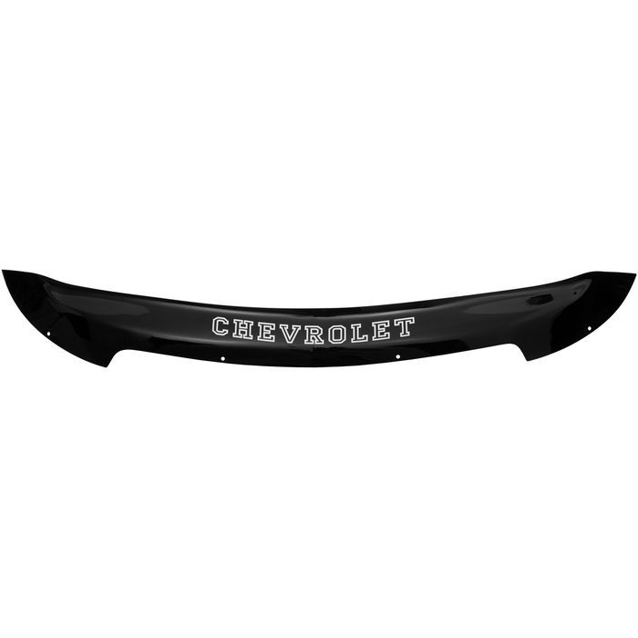 Chevrolet Cruze hood deflector from 2009 to 2015, with lettering, black, hardware included, Rein