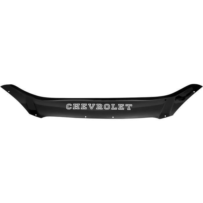 Hood deflector Chevrolet Lacetti from 2004 to 2013, with lettering, black, hardware included, Rein