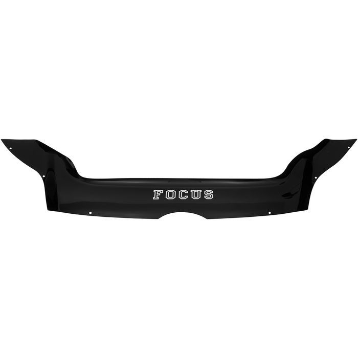 2011 to 2015 Ford Focus Hood Deflector, Lettering, Black, Hardware Included, Rein