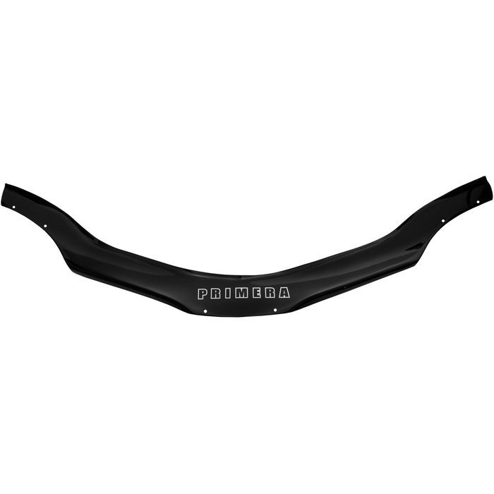 Bonnet deflector for Nissan Primera from 2001 to 2008, lettering, black, hardware included, Rein