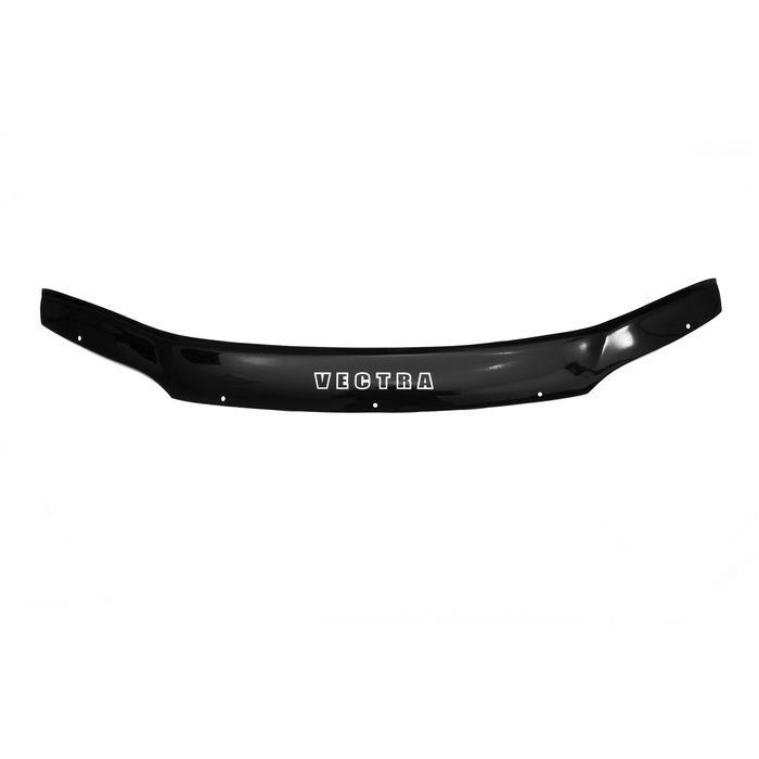 Hood deflector Opel Vectra from 1996 to 2001, with lettering, black, hardware included, Rein