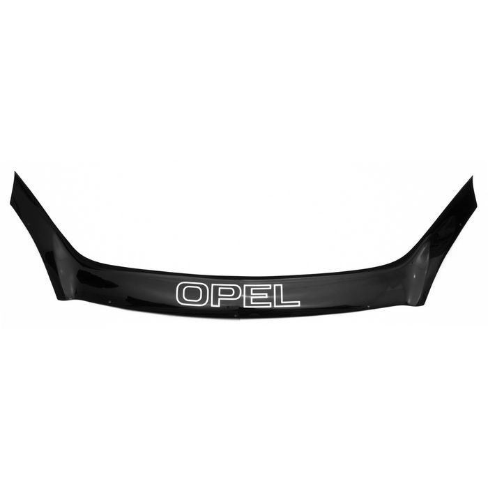 Hood deflector Opel Zafira from 2006 to 2011, with inscription, black, fasteners included, Rein