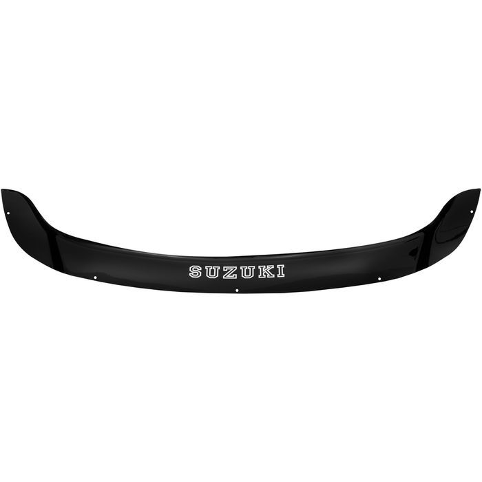 Hood deflector for Suzuki SX4 from 2005 to 2014, lettering, black, hardware included, Rein