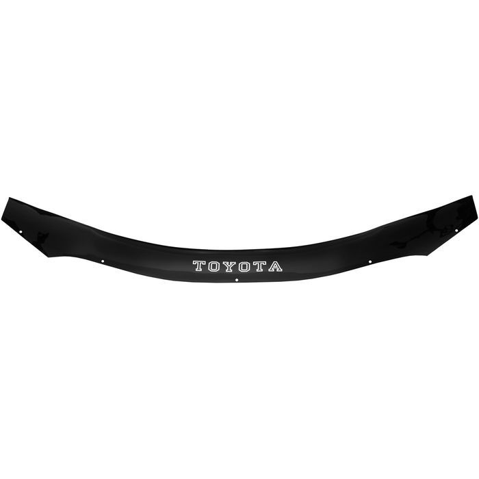 Toyota Camry hood deflector from 2006 to 2011, with lettering, black, hardware included, Rein