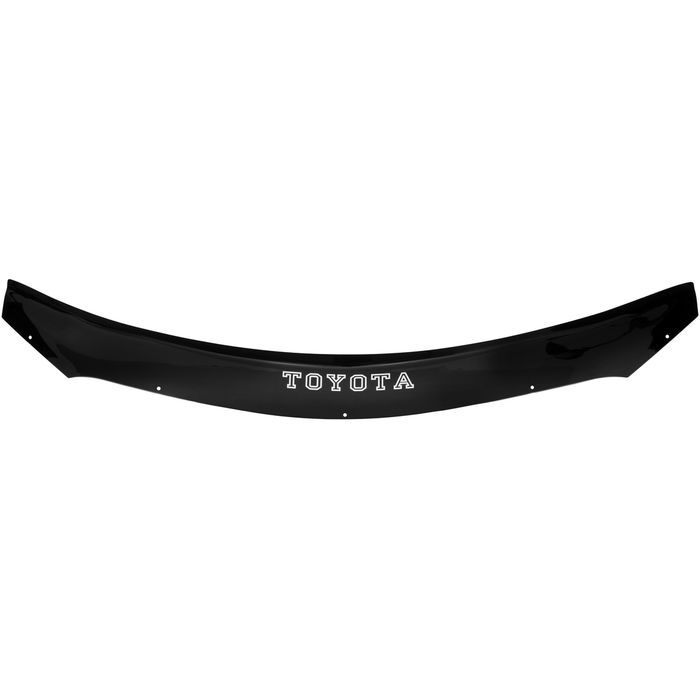 Toyota Corolla hood deflector from 2007 to 2013, with lettering, black, hardware included, Rein