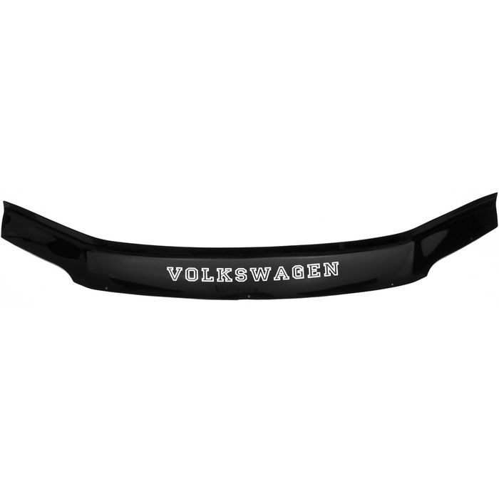 Hood deflector Volkswagen Passat from 2001 to 2005, with lettering, black, hardware included, Rein