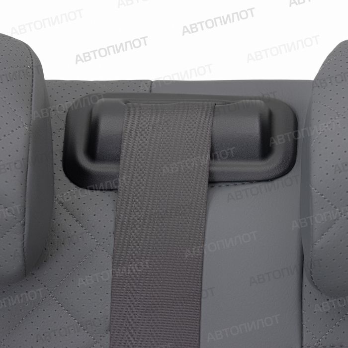 Seat covers for Kia Sportage from 2010 to 2016, Rhombus pattern, eco leather, grey, Autopilot