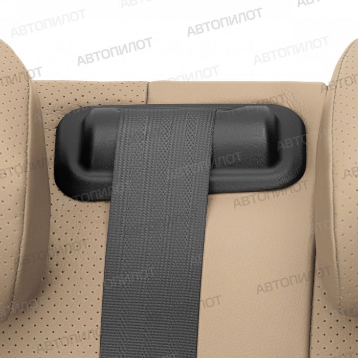 Nissan Qashqai Seat Covers 2014 to 2022, Pattern Stitching, Eco Leather, Dark Beige, Autopilot