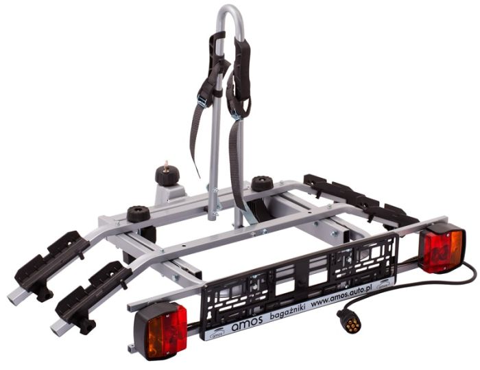 Bicycle rack / mount / platform for tow bar AMOS TYTAN 2